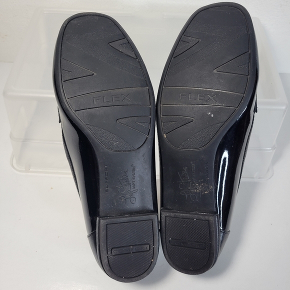 Womans Life Stride Soft System Active Arch Black Loafers Size 6 - Picture 5 of 8